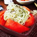 あきっぷりん's cooksnap of when they made アボカド豆乳そうめん.