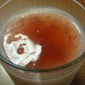 ゆうげんmama's cooksnap of when they made 安上がり！苺ジャムソースのミルクプリン.