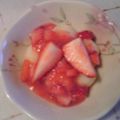 *pao*'s cooksnap of when they made 。*。・いちごとうふ白玉。*。・.