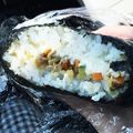 ユイコのママ's cooksnap of when they made ドライカレー風おにぎらず.