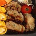 こはる・▽・'s cooksnap of when they made お弁当に♪塩麹で豚こまの紫蘇だんご.