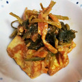 ♪ぶーちゃ♪'s cooksnap of when they made ✿厚揚げとほうれん草のスパイシー炒め✿.