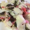 aiueaichan's cooksnap of when they made ササミの海苔紅ショウガチーズ焼き♡.