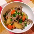AKMYmama's cooksnap of when they made 大根と豚肉の照り煮.