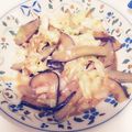るいちぃー's cooksnap of when they made 簡単！茄子とキャベツの胡麻ドレ味噌炒め.