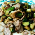 09mik's cooksnap of when they made なすときゅうりと豚肉のコチュジャン炒め.
