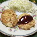 もえぴー☆'s cooksnap of when they made 本当のお豆腐ハンバーグ！.