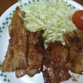 あずき☆mama's cooksnap of when they made 簡単！豚の生姜焼き.