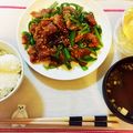 △▽食いしんぼう△▽'s cooksnap of when they made 豚小間肉とピーマンのピリ辛炒め.
