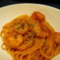 クックJC6S1C☆'s cooksnap of when they made 【リメイク】 小海老のトマトソースパスタ.