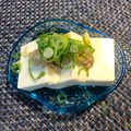 にきけん's cooksnap of when they made 簡単☆ゴマのせ冷奴.