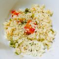 しあるか's cooksnap of when they made ☆トマトとピーマン！夏野菜炊き込みご飯☆.