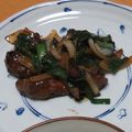 ひこ＠紫のバラの人似's cooksnap of when they made 栄養満点♪臭くない!レバニラ炒め.