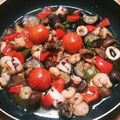 こっこちゃーん's cooksnap of when they made 簡単♡椎茸とシーフードのアヒージョ.