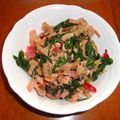 ブランディ's cooksnap of when they made スイスチャードとブロッコリーの炒め物.