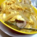 あんとにうす's cooksnap of when they made 材料極少！麺つゆで簡単！鶏むね肉の親子丼.