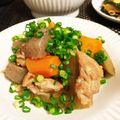 miumiuymym's cooksnap of when they made 鶏もも肉deもつ煮風.