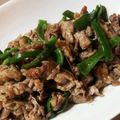 やじま♪'s cooksnap of when they made 牛肉とピーマンのオイスター炒め♡.