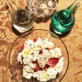 おちょの母ちゃん's cooksnap of when they made すいかと水切りヨーグルトのサラダ.