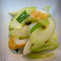 ichigonohana's cooksnap of when they made ちくわとセロリのねぎ塩和え.