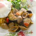 Snow＊Love's cooksnap of when they made 塩トマトで☆トマトとなすのパスタ.
