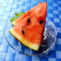 カルン's cooksnap of when they made 甘くないスイカに黒酢.