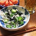 YUKIKI☆'s cooksnap of when they made おくらとじゃこの山葵和え.