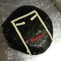 美絵さん's cooksnap of when they made キャラ弁☆キン肉マンのウォーズマン.