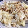スローライフさん's cooksnap of when they made キャベツと竹輪のにんにく醤油炒め.