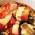 クックNLVHWX☆'s cooksnap of when they made ナス&トマトのなんちゃってフォンデュ☆.
