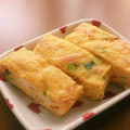 まいり★'s cooksnap of when they made 紅しょうがとねぎのたまご焼き.