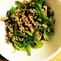 のんけんな's cooksnap of when they made 甘とうがらしのそぼろ炒め★お弁当に!!.