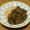 ぽめchan's cooksnap of when they made 夏メニュー☆ナスとオクラのひき肉カレー.