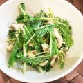 ひろむず's cooksnap of when they made 水菜とササミのマスタードサラダ.