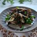 まろんかふぇ's cooksnap of when they made キノコとピーマンの塩昆布炒め☆.