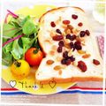 hitomi＊＊'s cooksnap of when they made ハニークリームチーズトースト.