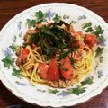 花mama✿'s cooksnap of when they made ❤トマトとツナの和風冷製パスタ❤.