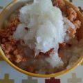 クックZ69KDS☆'s cooksnap of when they made さっぱり♪鮭フレークおろし丼.