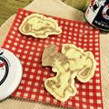 ｋｕｒｅｓｅｔｏ's cooksnap of when they made レンジで簡単お絵かきパンケーキアート.