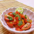 赤い電話's cooksnap of when they made トマトの和風マリネ☆.