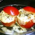 Kanoco51's cooksnap of when they made トマトのチーズファルシ.