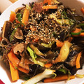 ハスミさん's cooksnap of when they made すき焼きのタレで♪簡単☆チャプチェ.