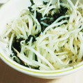 あさここなっつ's cooksnap of when they made 簡単☆もやしとわかめの栄養満点ダイエット.