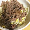 めちゃぎんとん's cooksnap of when they made もやしシャキ♡くせになる甘辛牛丼♡.