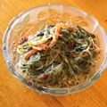 komugiko4's cooksnap of when they made 春雨の梅海苔わさび和え.