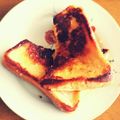 Swimmy☆'s cooksnap of when they made 簡単!! カリふわ 本格フレンチトースト.