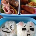 優菜ひめ's cooksnap of when they made 学童のお弁当〜コニー＆ムーン〜.