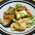 lyennes's cooksnap of when they made 鳥むね肉と大根のポン酢炒め煮.