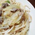 あい殿's cooksnap of when they made 焼うどん♫.