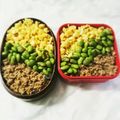 くまちーこ's cooksnap of when they made シャ乱Qはたけの簡単！3色そぼろごはん！.